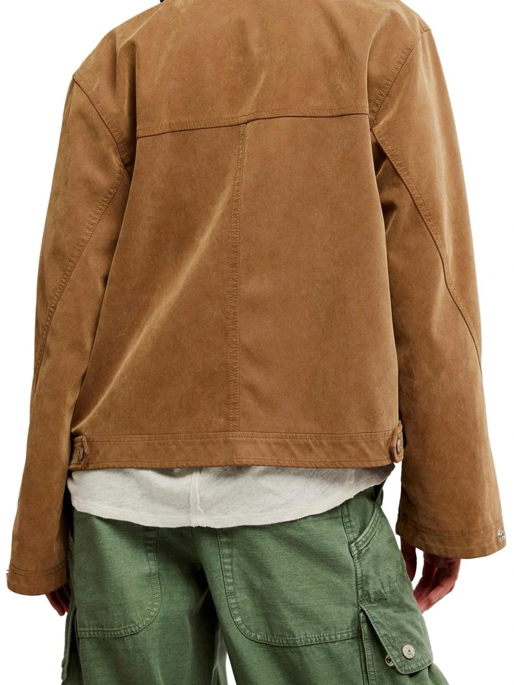 Free People Blair Faux Suede Jacket size S Retails: $168